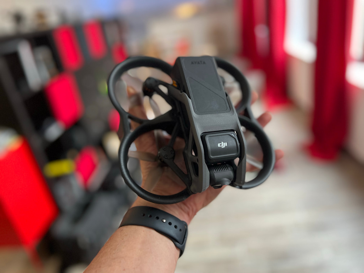 dji avata in palm of hand